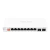Nevaldomas Ethernet komutatorius ASUS QG-U1080 — 8 × 2.5G RJ-45 prievadai, MAC 16K, baltas, 12V