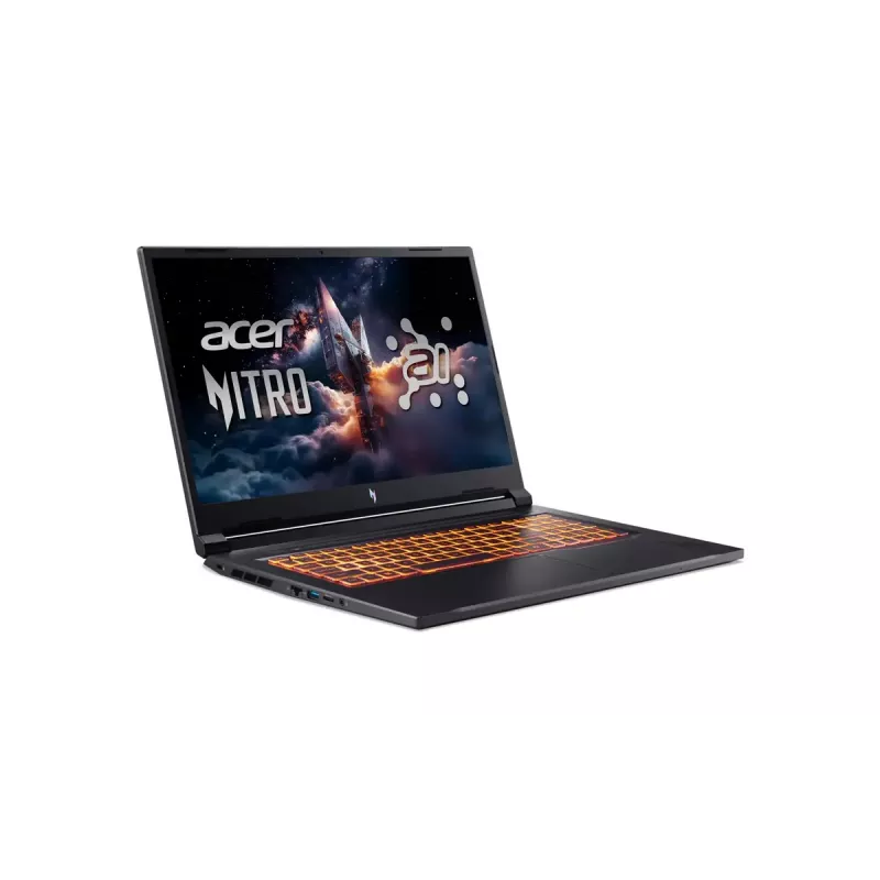 Nešiojamas kompiuteris Acer Nitro V 17 AI ANV17-41-R27Z — 17.3 col. IPS QHD 2560x1440, AMD Ryzen 7, 32 GB DDR5, 1 TB SSD, NVIDIA GeForce RTX 5060 8 GB, Windows 11 Home