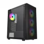 FSP M220-BA korpusas Midi Tower mATX, ATX juodas ARGB
