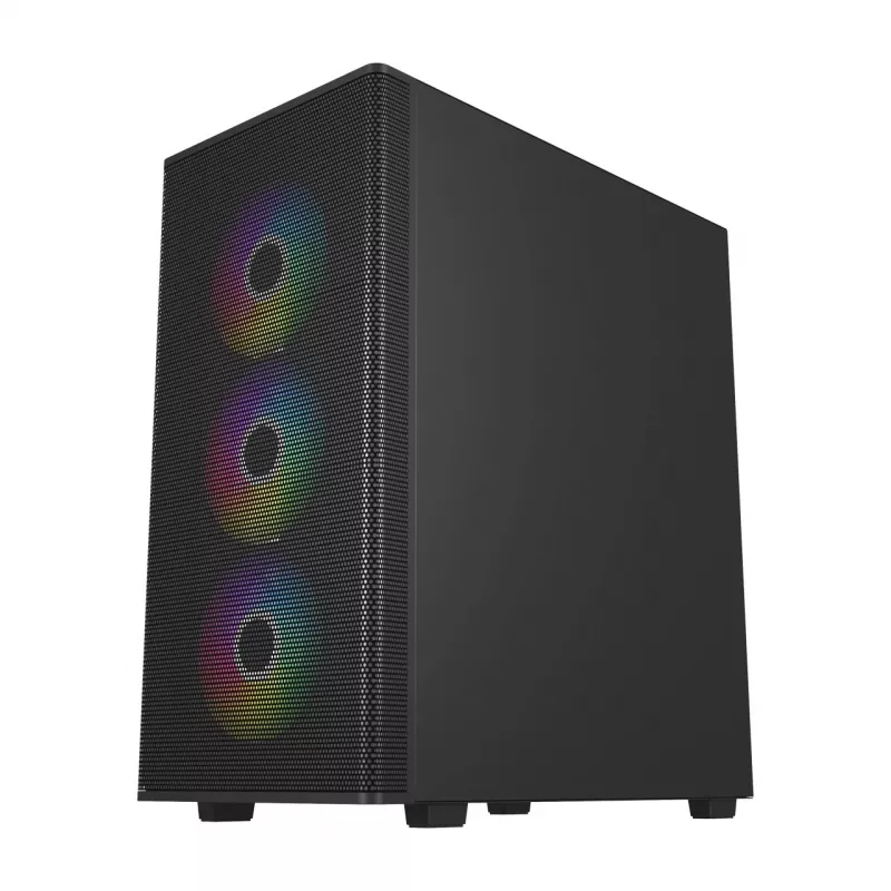 FSP M220-BA korpusas Midi Tower mATX, ATX juodas ARGB