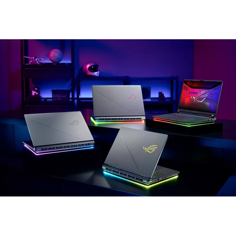 Nešiojamas kompiuteris ASUS ROG Strix G18 G814PP-S8014W 45,7 cm (18 inch) WUXGA AMD Ryzen™ 9 8940HX 32 GB DDR5-SDRAM 1 TB SSD NVIDIA GeForce RTX 5070 Wi-Fi 6E Windows 11 Home Juoda, Pilka