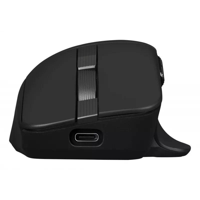 Pelė ASUS ProArt MD301 – dešinei rankai, RF / Bluetooth / USB-A, optinė 8000 DPI, 6 mygtukai, juoda