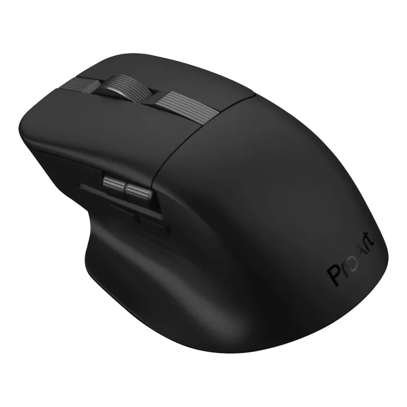 Pelė ASUS ProArt MD301 – dešinei rankai, RF / Bluetooth / USB-A, optinė 8000 DPI, 6 mygtukai, juoda