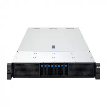 ASUS RS720A-E13-RS8U Socket SP5 stovo (2U) serveris juodas, sidabrinis