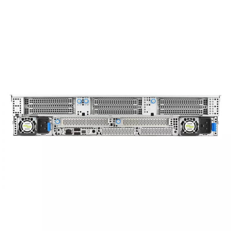 ASUS RS720A-E13-RS8U Socket SP5 stovo (2U) serveris juodas, sidabrinis