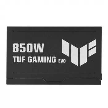 Maitinimo blokas ASUS TUF-GAMING-850G-EVO 850W ATX 80 PLUS Gold 20+4 pin, 1 ventiliatorius, juodas