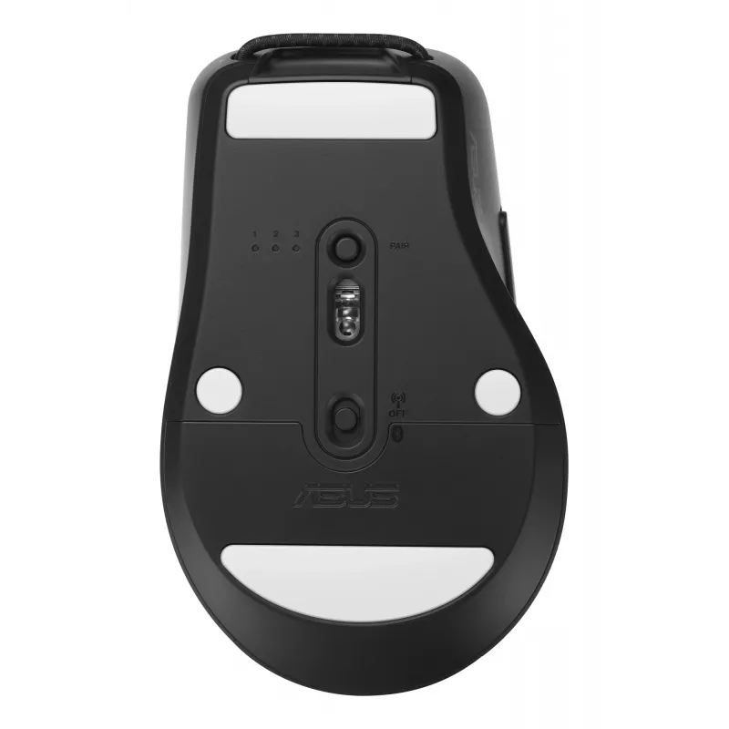ASUS SmartO MD200 pelė, skirta biurui, dešinei rankai, RF belaidė + Bluetooth, optinė, 4200 DPI