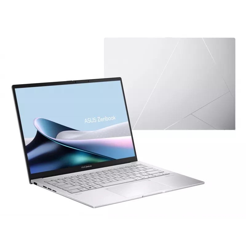 Nešiojamas kompiuteris ASUS ZenBook 14 OLED UX3405CA-ISCQD1268W — 14 colių OLED, Intel Core Ultra 5, 16 GB RAM, 512 GB SSD, Windows 11 Home, prancūziška AZERTY klaviatūra