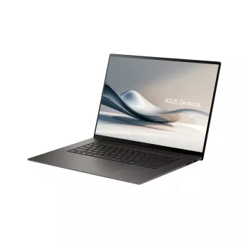 Nešiojamas kompiuteris ASUS Vivobook S16 UM5606WA — 16 colių OLED 3K (2880×1800) 120 Hz, AMD Ryzen AI 9 370HX, 32 GB LPDDR5X, 2 TB SSD, Windows 11 Pro, Zumaia Gray