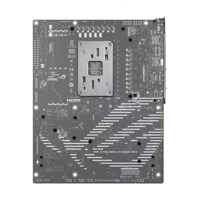Motininė plokštė ASUS ROG STRIX B850-A GAMING WIFI7 NEO — AMD B850, lizdas AM5, ATX, DDR5, 4 DIMM, 256 GB, Wi‑Fi 7, 5GbE