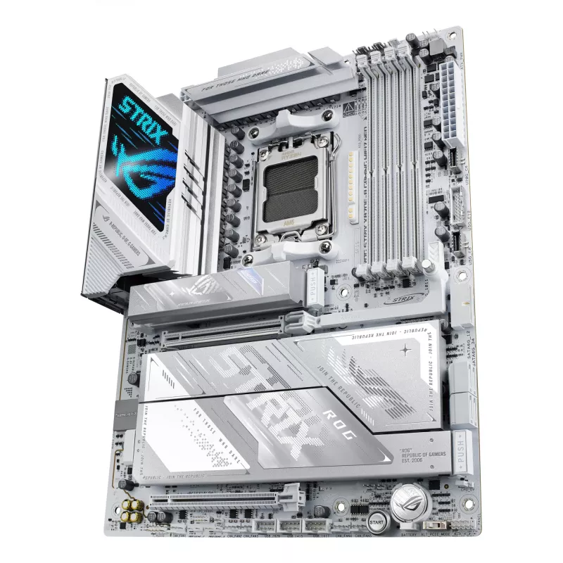 Motininė plokštė ASUS ROG STRIX X870E-A GAMING WIFI7 NEO — AMD X870E, lizdas AM5, ATX, DDR5, 4 DIMM, 256 GB