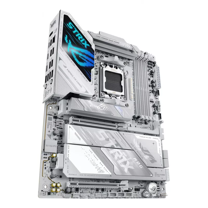 Motininė plokštė ASUS ROG STRIX X870E-A GAMING WIFI7 NEO — AMD X870E, lizdas AM5, ATX, DDR5, 4 DIMM, 256 GB