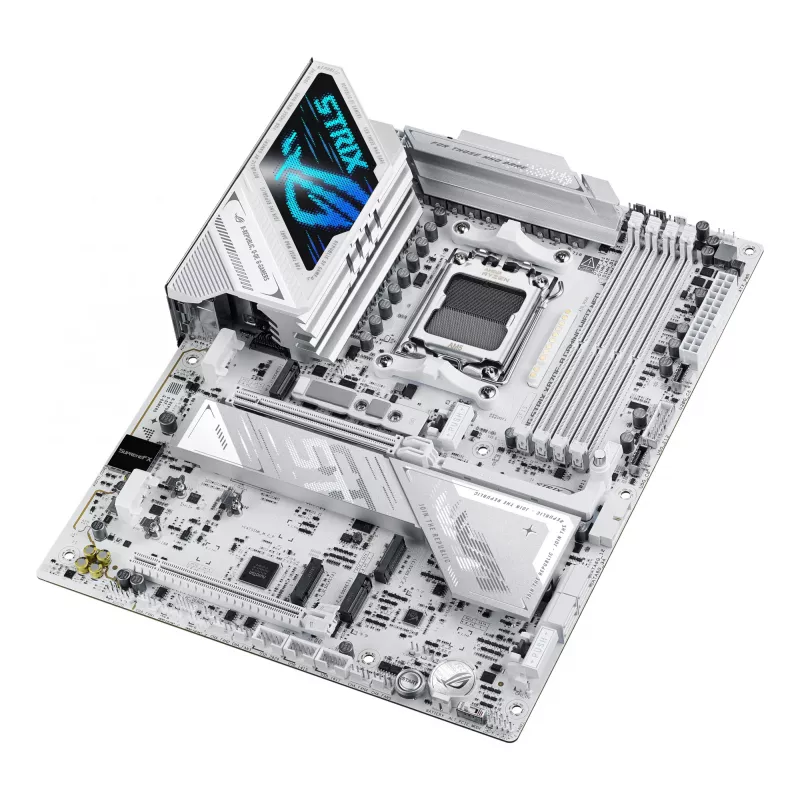 Motininė plokštė ASUS ROG STRIX X870E-A GAMING WIFI7 NEO — AMD X870E, lizdas AM5, ATX, DDR5, 4 DIMM, 256 GB