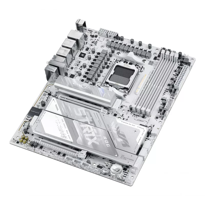 Motininė plokštė ASUS ROG STRIX X870E-A GAMING WIFI7 NEO — AMD X870E, lizdas AM5, ATX, DDR5, 4 DIMM, 256 GB
