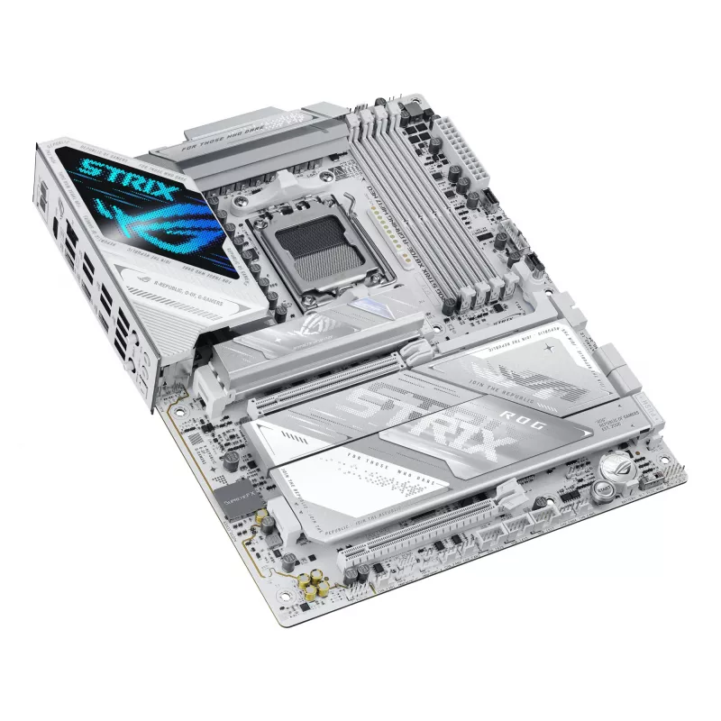 Motininė plokštė ASUS ROG STRIX X870E-A GAMING WIFI7 NEO — AMD X870E, lizdas AM5, ATX, DDR5, 4 DIMM, 256 GB