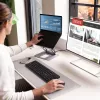 j5create JTS327 Daugiakampis 4K Docking stovas nešiojamam kompiuteriui, pilka, aliuminis, 40,6 cm (16 colių), 4 kg, Windows / Mac