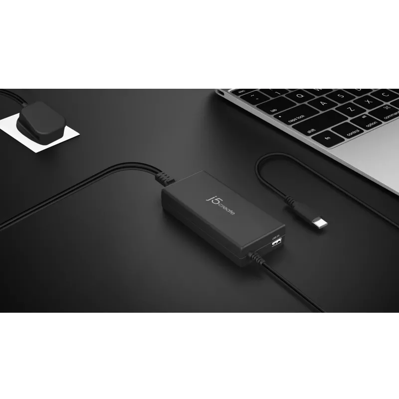 j5create JUP2290C-EN 100W PD USB-C super įkroviklis, ES