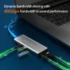 j5create JCD403 USB4 8K kelių prievadų stotelė USB Type-C HDMI RJ-45