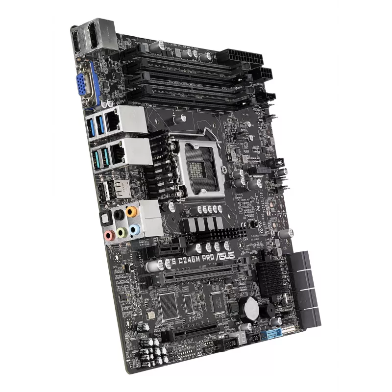 ASUS WS C246M PRO Intel C246 LGA 1151 (Socket H4) micro ATX pagrindinė plokštė