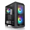 PC korpusas Thermaltake View 300 MX Midi Tower juodas