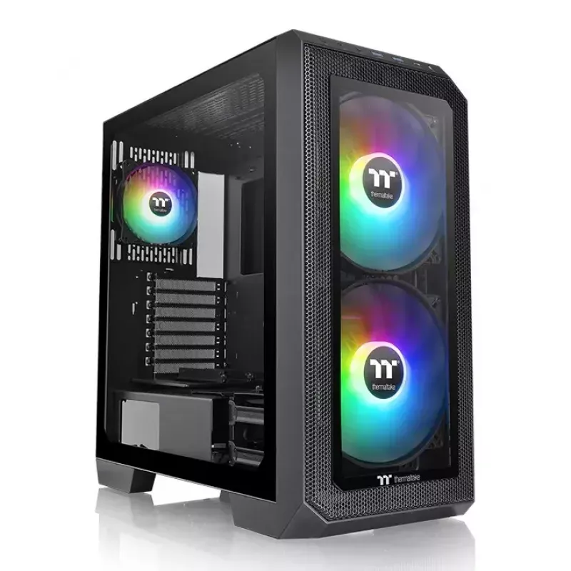 PC korpusas Thermaltake View 300 MX Midi Tower juodas