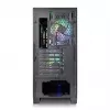 PC korpusas Thermaltake View 300 MX Midi Tower juodas