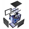PC korpusas Thermaltake Core V21 Cube Black