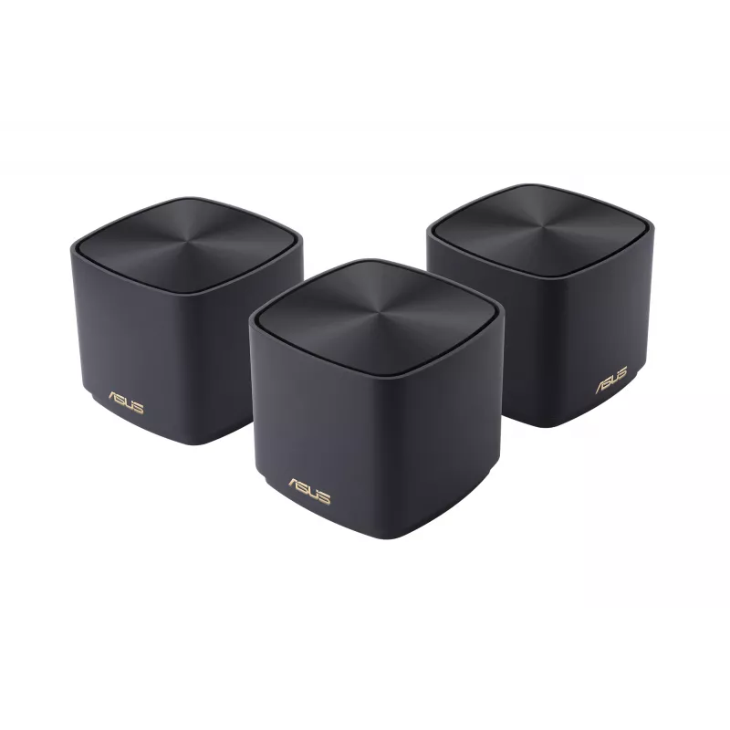 ASUS ZenWiFi Mini XD4 belaidis maršrutizatorius Gigabit Ethernet Triju dažnių (2,4 GHz / 5 GHz / 5 GHz) Juodas