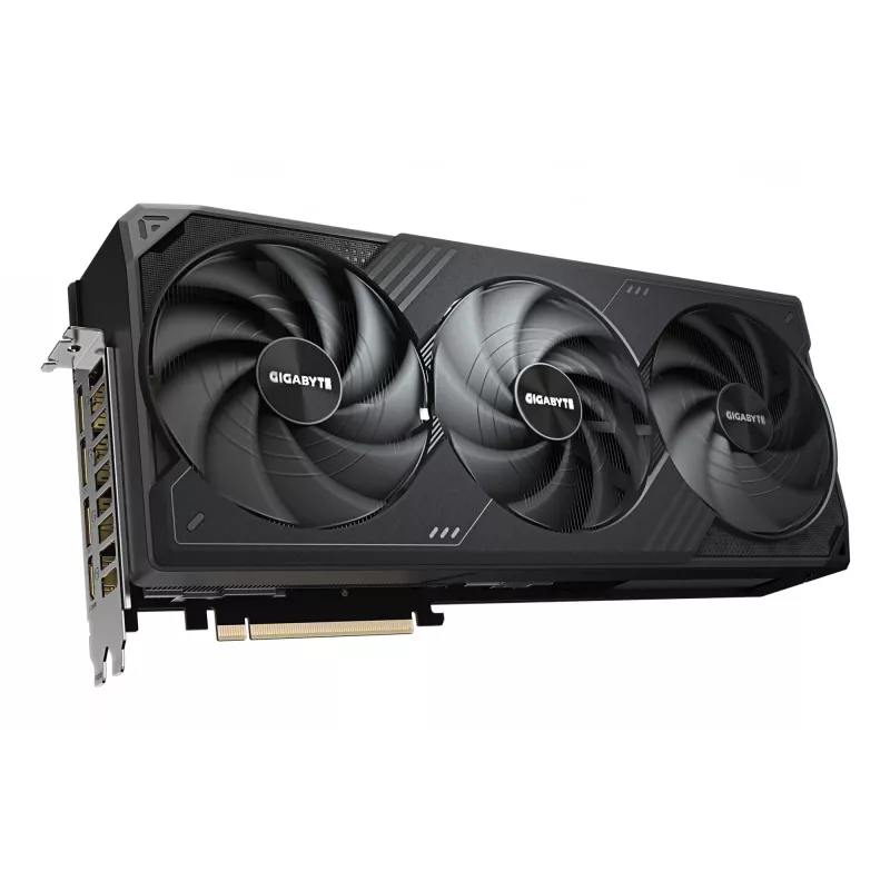 GIGABYTE GeForce RTX 5090 WINDFORCE OC 32G vaizdo plokštė - 32 GB GDDR7, 512 bit, PCI-E 5.0, 2467 MHz bazinis dažnis, 3x DP 2.1a, 1x HDMI 2.1b, NVIDIA DLSS 4, GV-N5090WF3OC-32GD