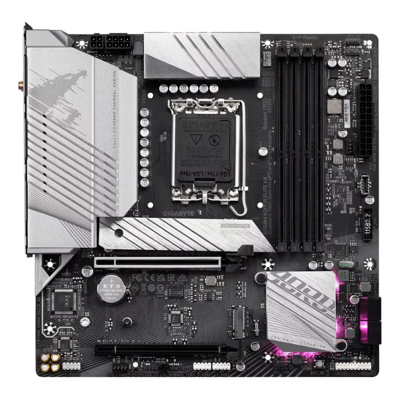 GIGABYTE B760M AORUS ELITE AX pagrindinė plokštė