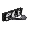 Skysčio aušinimo komplektas Cooler Master MasterLiquid 360 ATMOS 12 cm Juodas