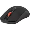 Belaidė RF tyli optinė pelė DEFENDER Nexus MS-195 — 1600 DPI, 2,4 GHz, Nano USB, abirankė, 2×AAA, juoda