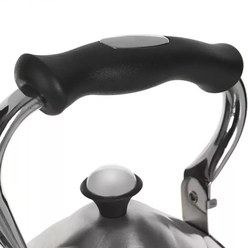 Virdulys Maestro MR-1305 – nerūdijančio plieno virdulys ant viryklės, 3,0 L, tinka indukcijai, su švilpuku, vyrių dangteliu