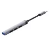 Docking stotelė ColorWay CW-HUB04 4-in-1 USB-C — HDMI, Gigabit Ethernet, USB-A, PD praėjimas