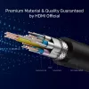 Unitek C1047GB Premium HDMI 2.0 kabelis, 1,5 m