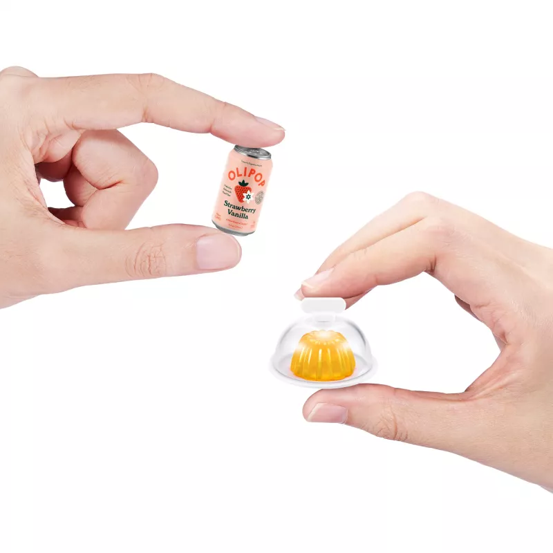 Žaidimų rinkinys Zuru Mini Brands Mini Minis Fill the Fridge – mini šaldytuvas su kolekcionuojamais maisto aksesuarais