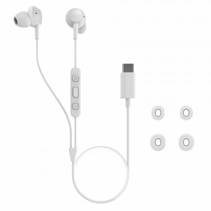 Philips TAE5008WT/00 laidinės ausinės/mikrofonas, intraauralinės, USB Type-C, balta