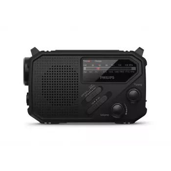 Nešiojamas radijas Philips TAR1609/00 Analoginis ir Skaitmeninis FM AM Juodas