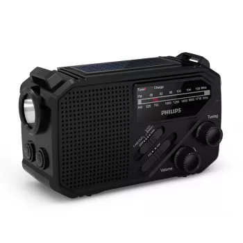 Nešiojamas radijas Philips TAR1609/00 Analoginis ir Skaitmeninis FM AM Juodas
