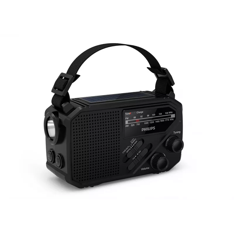 Nešiojamas radijas Philips TAR1609/00 Analoginis ir Skaitmeninis FM AM Juodas