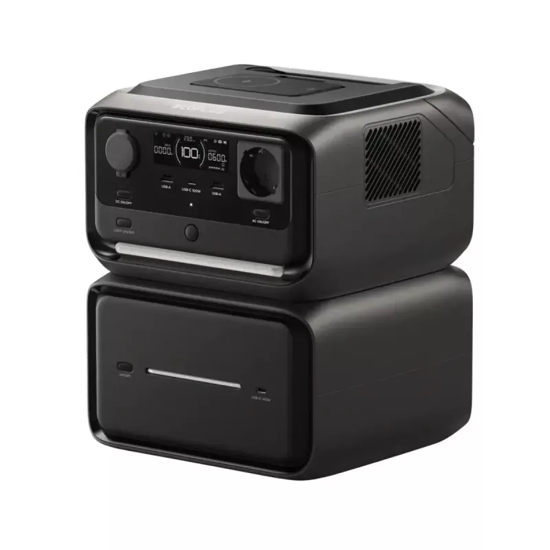 Nešiojama baterija EcoFlow RIVER 3 MAX PLUS Wireless, 858 Wh