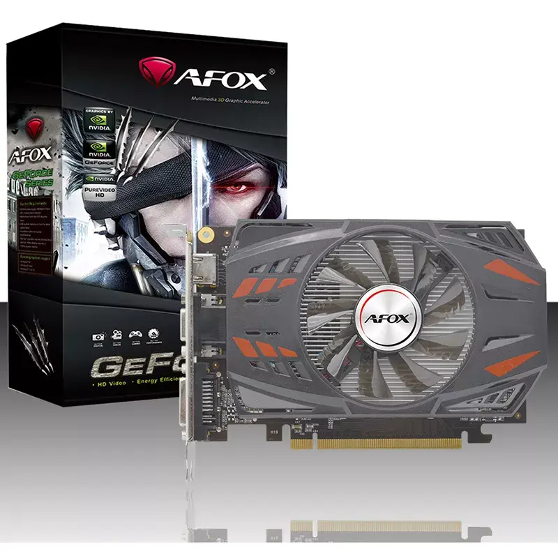 AFOX GeForce GT 730 1GB DDR3 64-bit vaizdo plokštė, Low Profile (AF730-1024D3L7-V1)