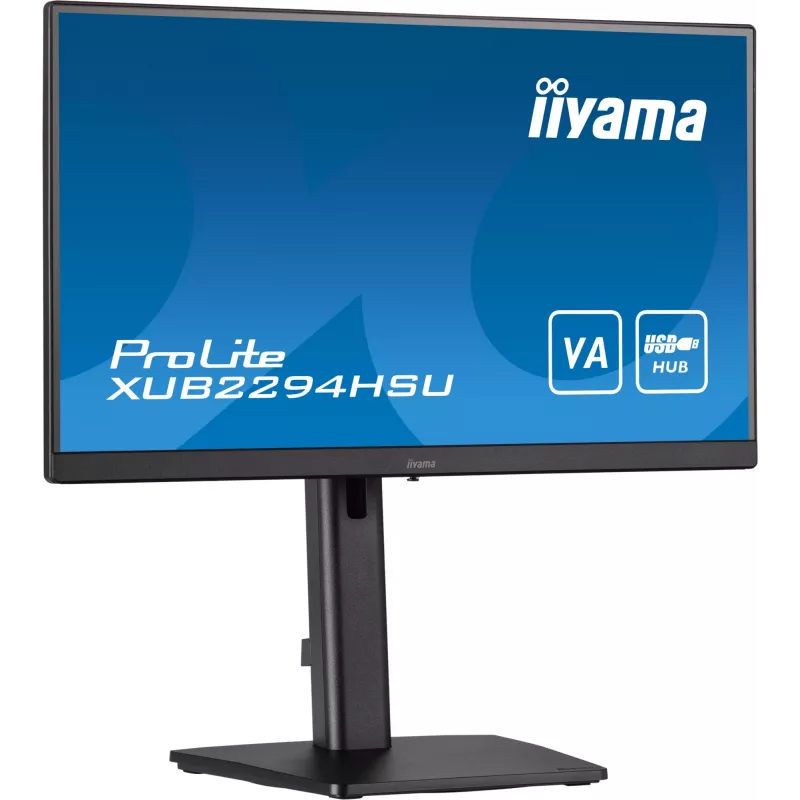 Monitorius iiyama ProLite XUB2294HSU-B2 21.5 colių Full HD VA su reguliuojamu aukščiu
