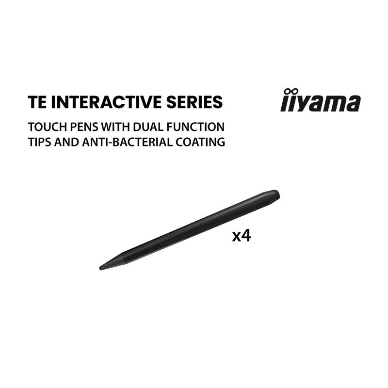Interaktyvus plokščiasis skydelis IIYAMA TE6513A-B2AG 64,5 colio (163,8 cm) 4K UHD 500 cd/m² Wi-Fi Android 24/7 liečiamas