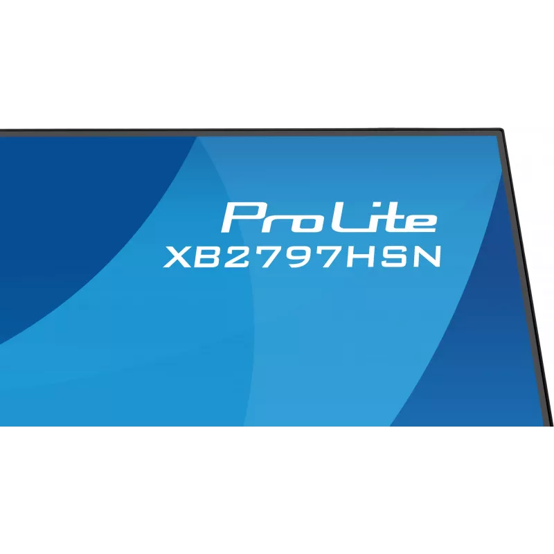 iiyama ProLite XB2797HSN-B1 monitorius 68.6 cm (27 col.) 1920 x 1080 pikselių Full HD IPS juodas