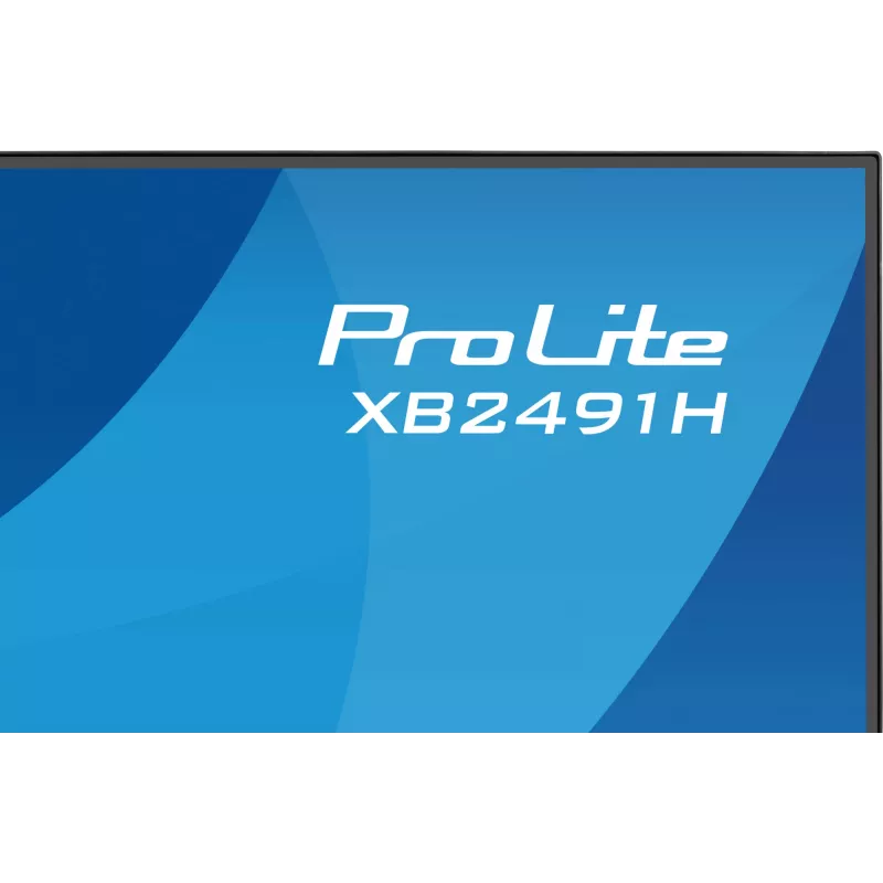 Kompiuterio monitorius IIYAMA ProLite XB2491H-B1 23,8 colio (60,5 cm) Full HD IPS LCD, 1920×1080, 178° žiūrėjimo kampai, VESA, aukščio reguliavimas, juodas