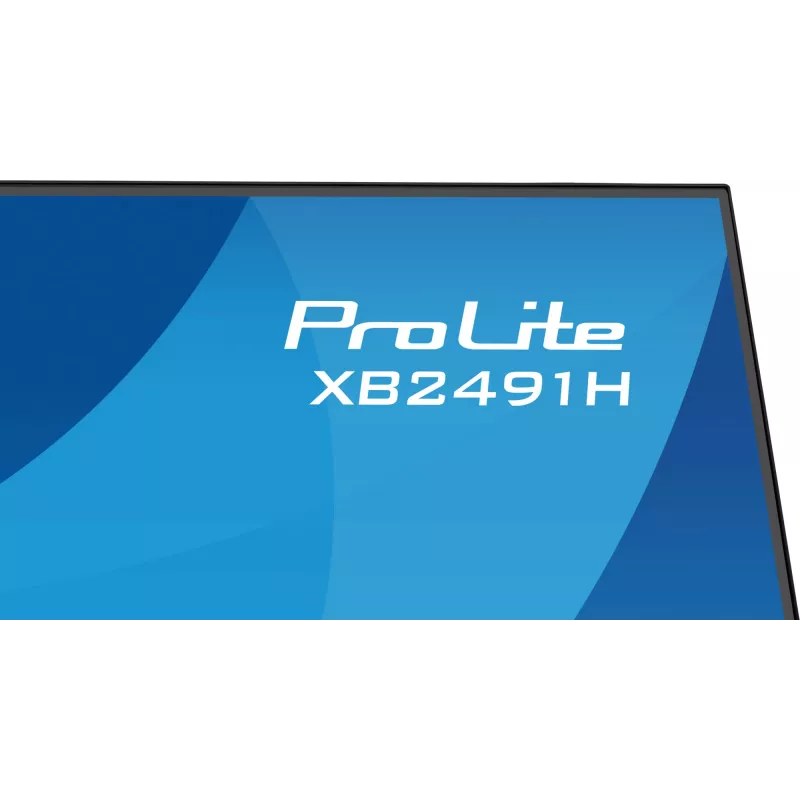 Kompiuterio monitorius IIYAMA ProLite XB2491H-B1 23,8 colio (60,5 cm) Full HD IPS LCD, 1920×1080, 178° žiūrėjimo kampai, VESA, aukščio reguliavimas, juodas