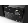 Mikro sistema Sharp XL-B512(BK) — 45 W, CD grotuvas, FM radijas, MP3, bananiniai jungtys, juoda