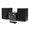 Mikro sistema Sharp XL-B512(BK) — 45 W, CD grotuvas, FM radijas, MP3, bananiniai jungtys, juoda