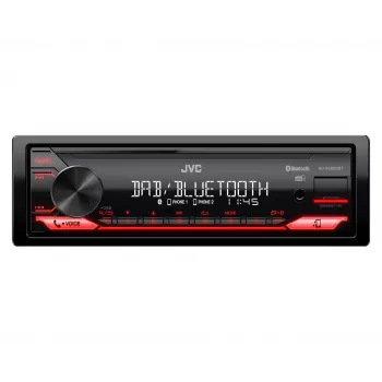 JVC KD-X282DBT automobilinis medijos imtuvas juodas 200 W Bluetooth